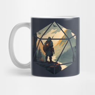 D20 Hero Quest T-Shirt Mug